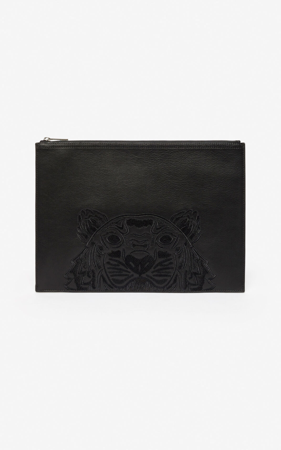 Clutch Kenzo Tiger briefcase Mujer Negras PLC046931